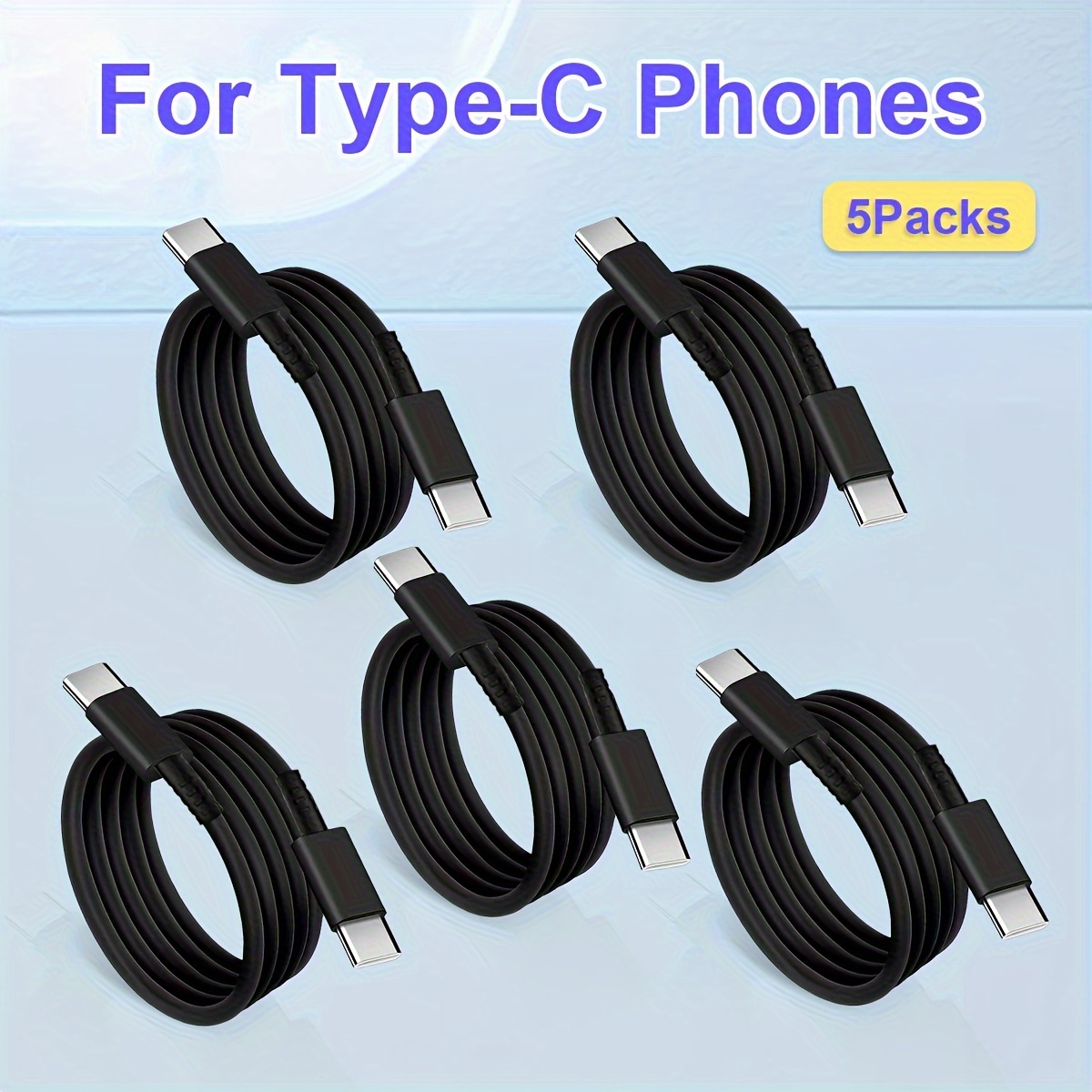 Charging Cable Magnetic Charger Cord For iPhone Samsung Type-C Micro USB