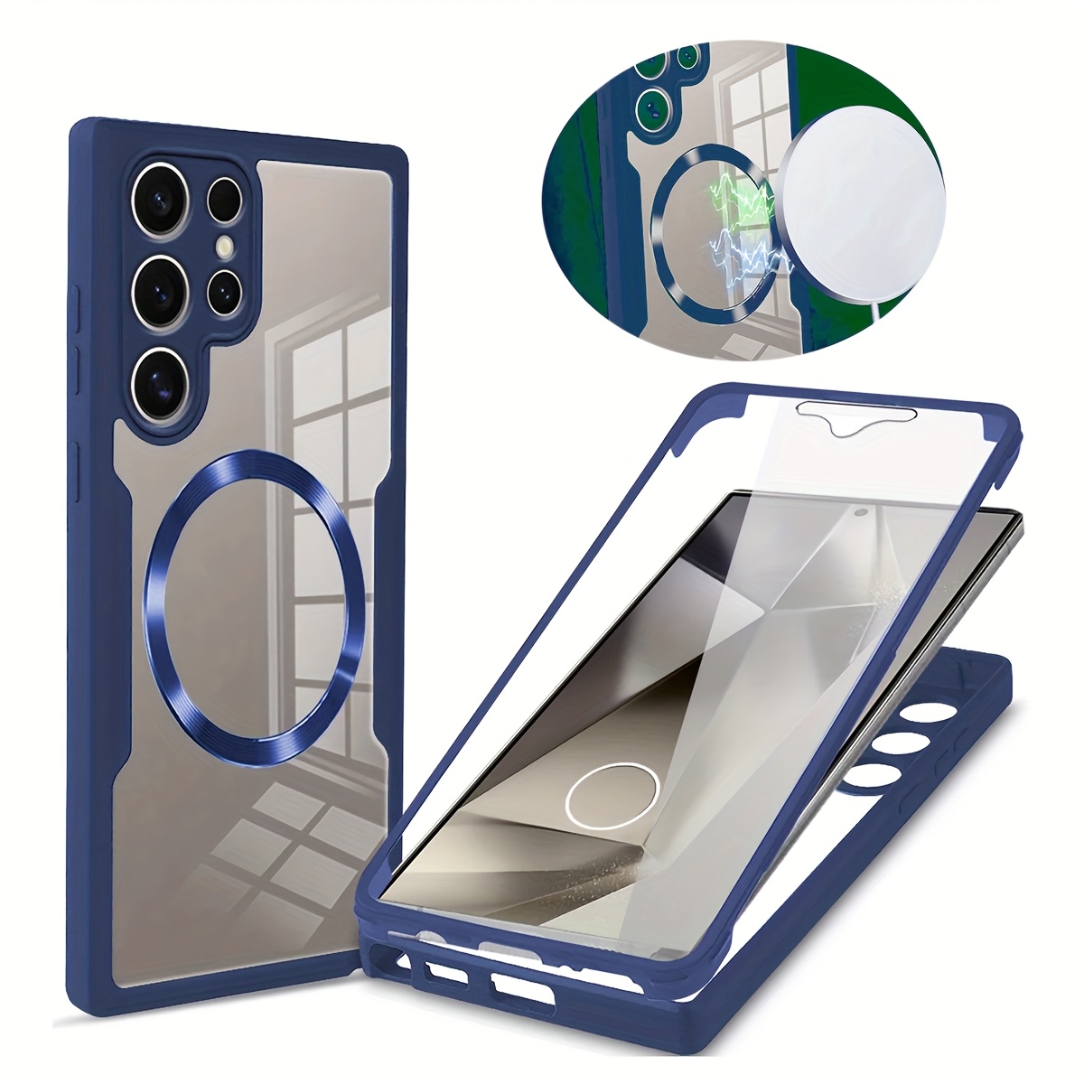 TEMU Phone Case: Full Protection Phone Case With Screen Protector, Compatible With S25 Ultra/s24 Ultra/s24 Plus/s24 Fe/s23 Ultra/s23 Fe/s22 Ultra/s21