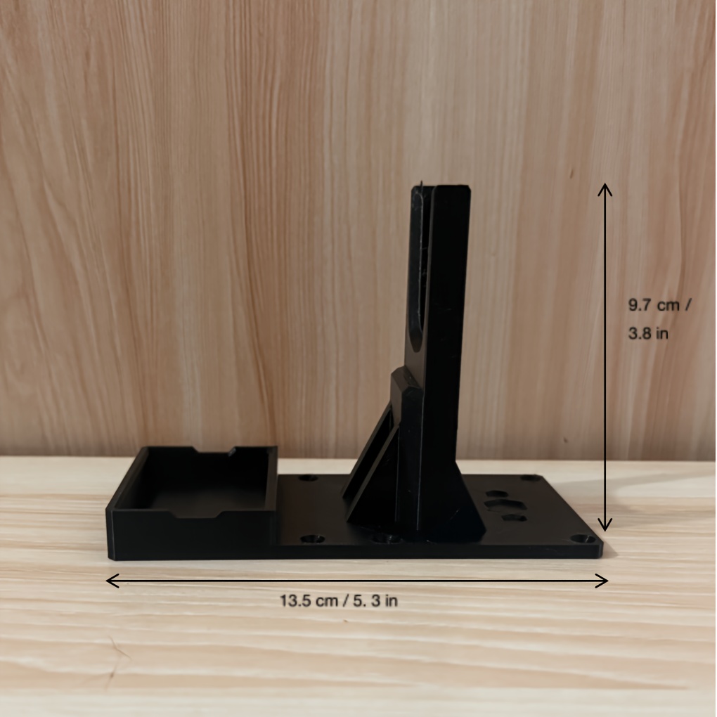 TEMU 1pc Hot Melt Gun Stand, Easy And Stable Design, Supports Hot Melt Guns On Desktops And Floors, A Practical Little Gadget