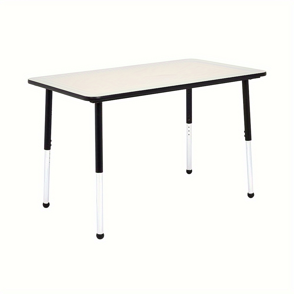 

Adjustable Height Multi-functional Desk, Stylish Design, Non-slip Ball-shaped Legs, Classrooms, Offices, Daycares, And Homes, 48 Inches X 24 Inches