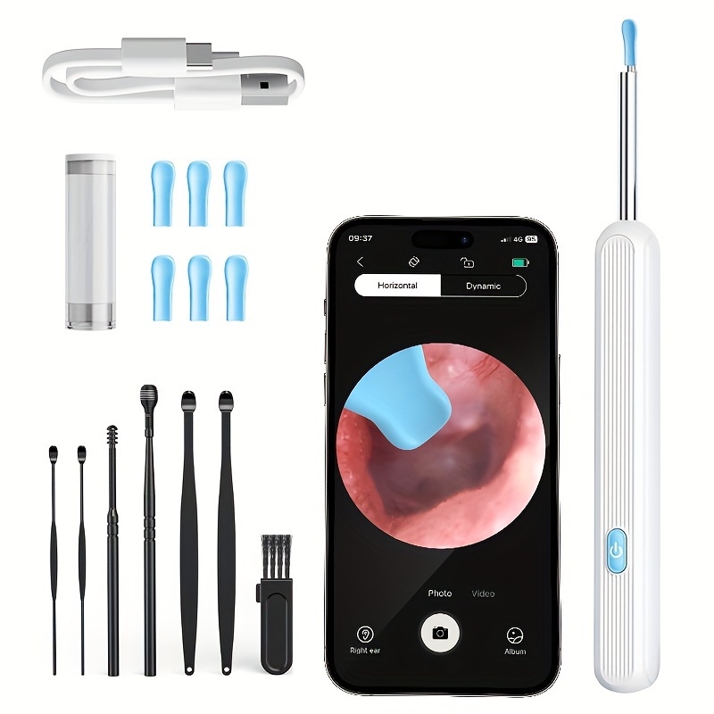  wireless removal tool and 7 ear kit 6 ear rechargeable battery 170mah usb for ios ear set 6 accessories details 2