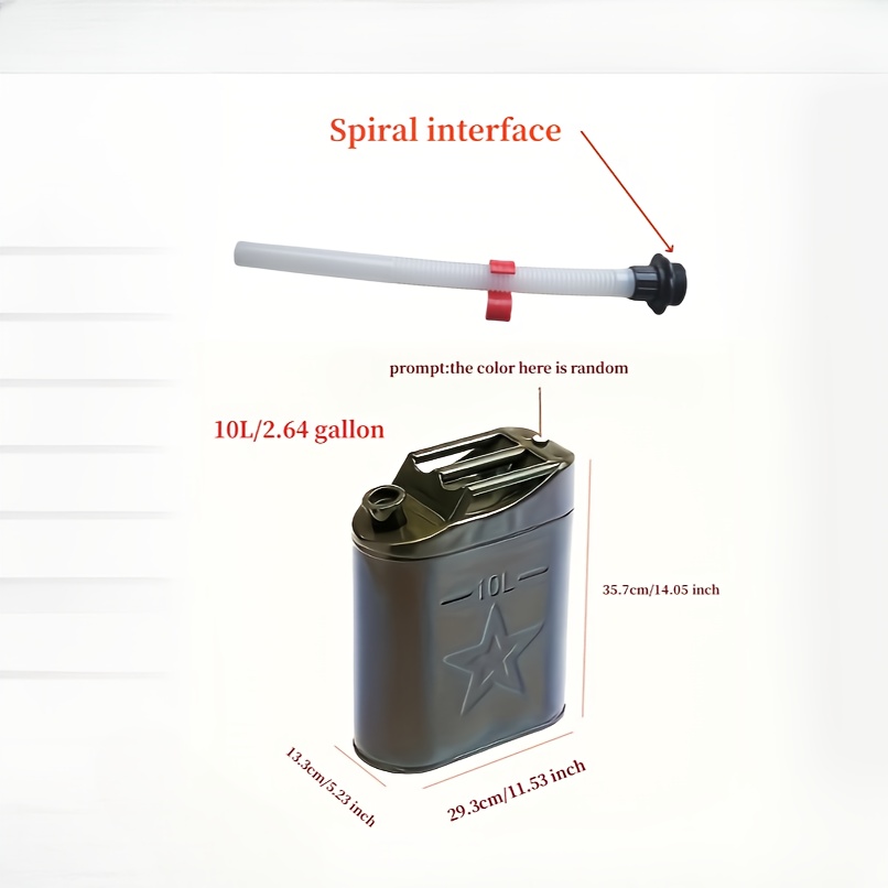 Serbatoio Benzina Universale Per Attrezzi Da Giardino - Prattico E Resistente - Foto 4