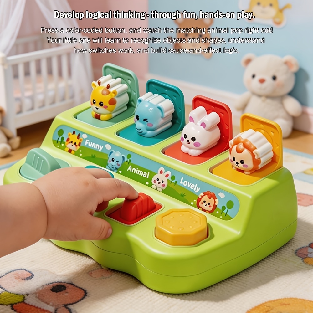 Cute Interactive Animals Hide and Seek Toy