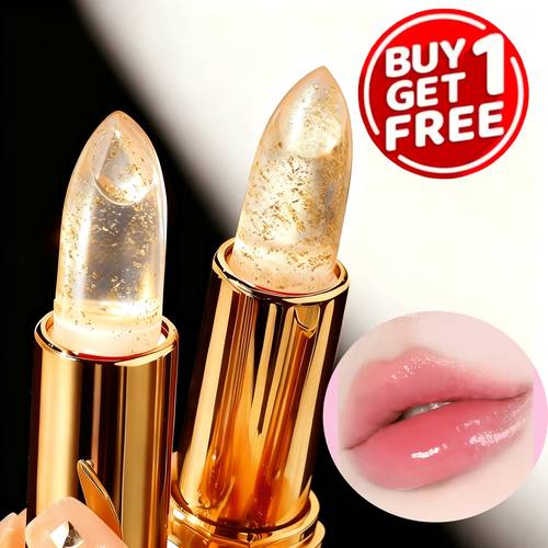color changing lip gloss 2pcs long lasting balm with magic temperature shift lip gloss multi tone gradient pink raspberry nude apricot versatile for daily date party looks black friday items stocking fillers