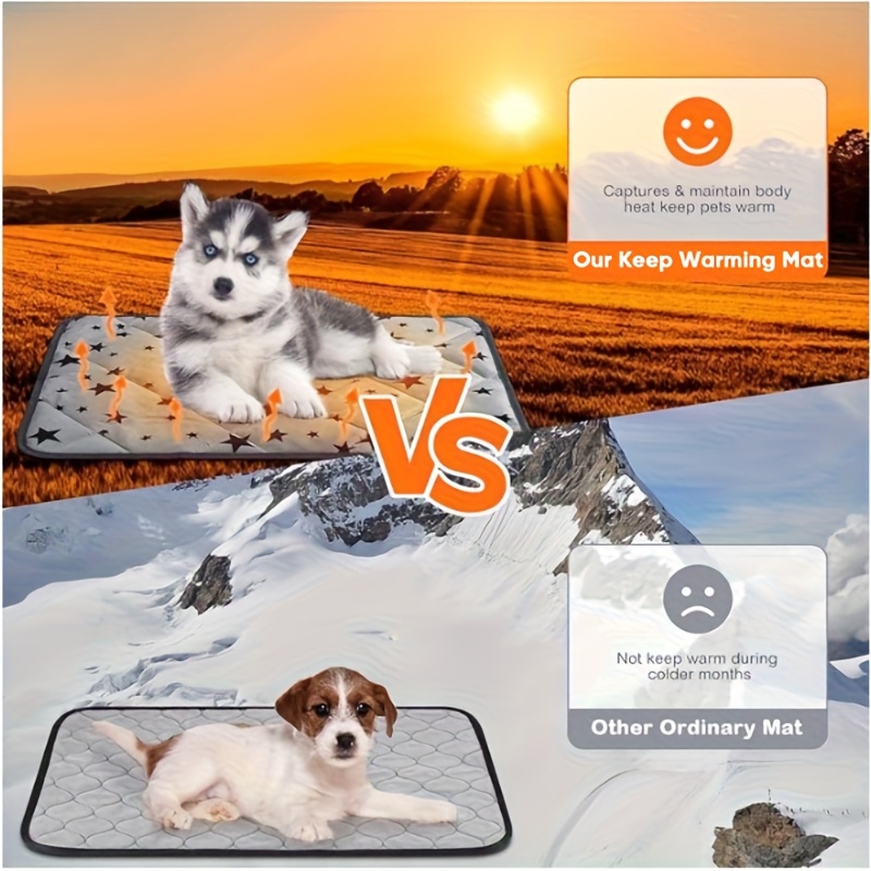  ing cat mat reusable machine washable for winter thickened   pad with cozy padding thermal pet nest ideal for small dog small cats Product details 2