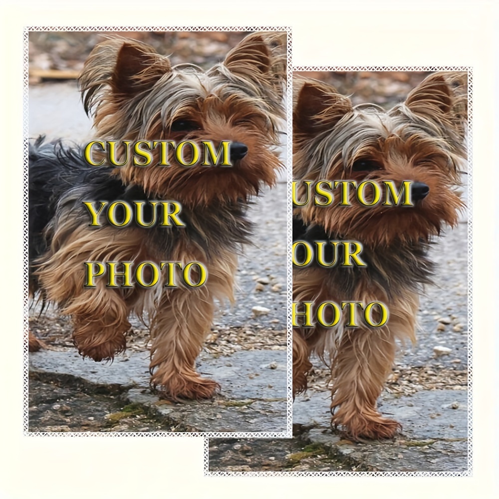 

2pcs Yorkie Pet Towels - , , And -drying Polyester , , 16x24" Size, For , , And Pet