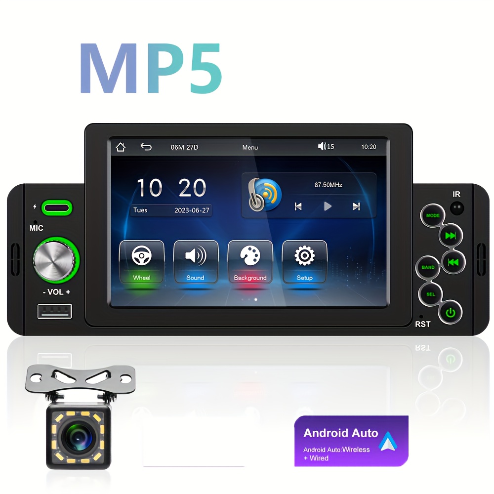 Precio barato 1 DIN universal coche MP3 MP4 Reproductor de MP5 con  FM/USB/SD/Bluetooth - China Alquiler de coche reproductor de MP5 Reproductor  de MP4, Car Audio