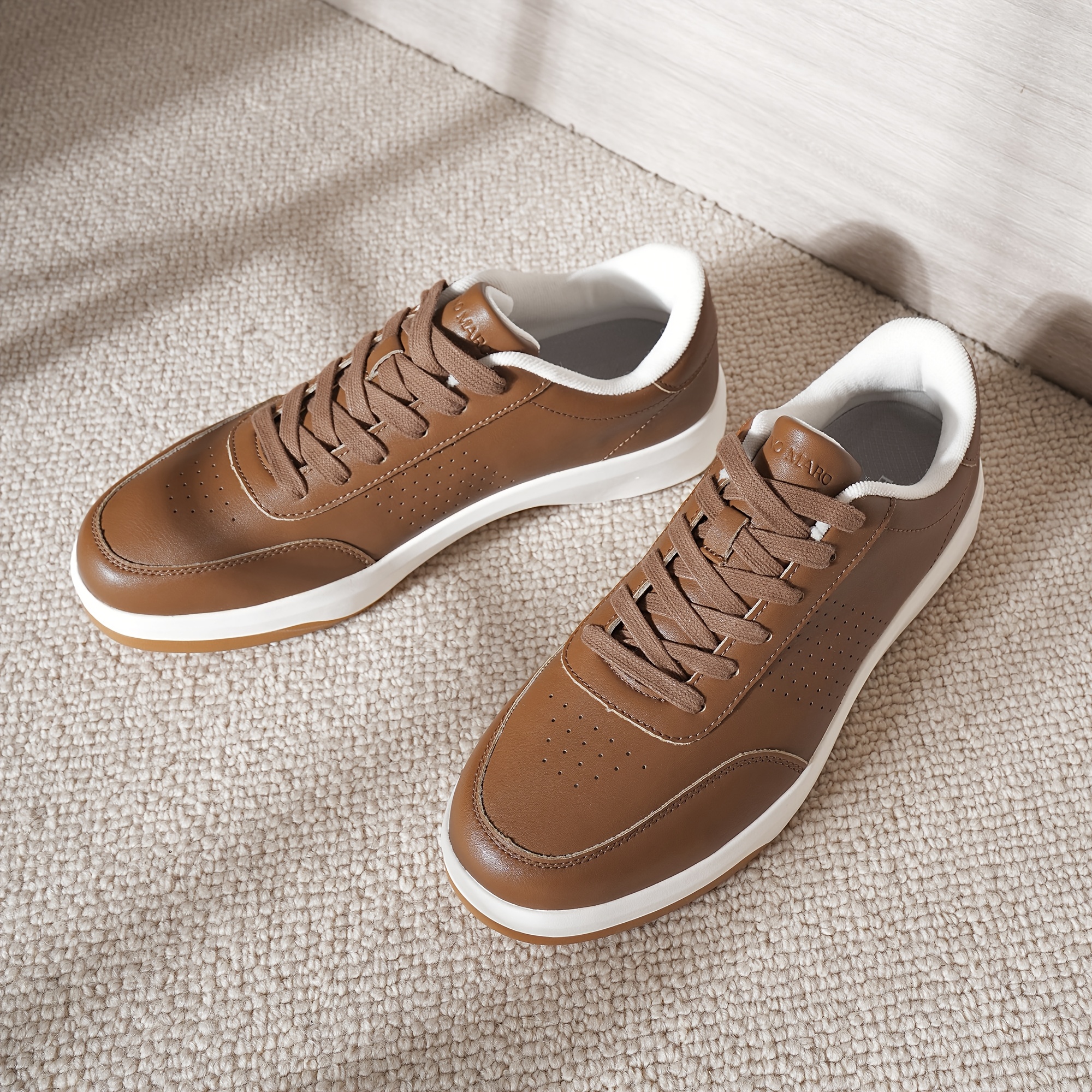 mens casual arch support fashion sneaker - Temu