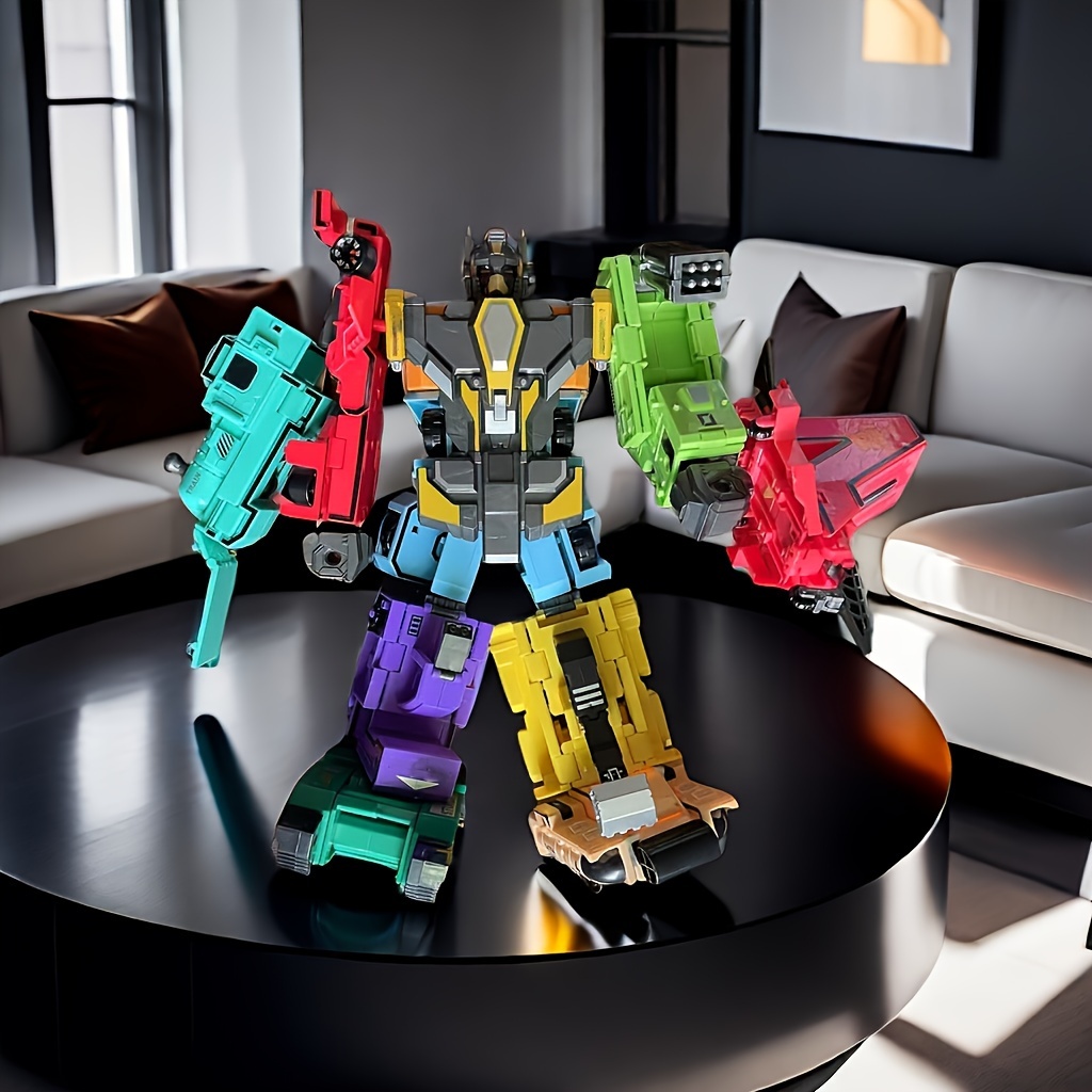 Robot Model Kit for Kids, Vehicle Shape DIY Building Set