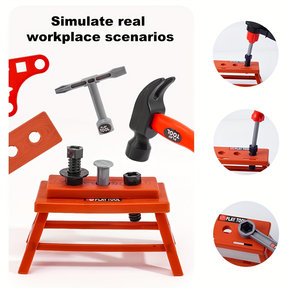 Speelgoed/montage schroevendraaier gereedschaps set