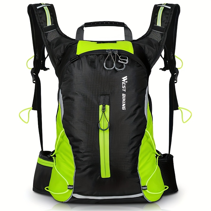 Image of West Biking Bike Backpack Large Capacity 16l Outdoor Travel Backpack Adjustable Hiking Backpack Unisex Outdoor Sports Mountaineering Bag 1pc