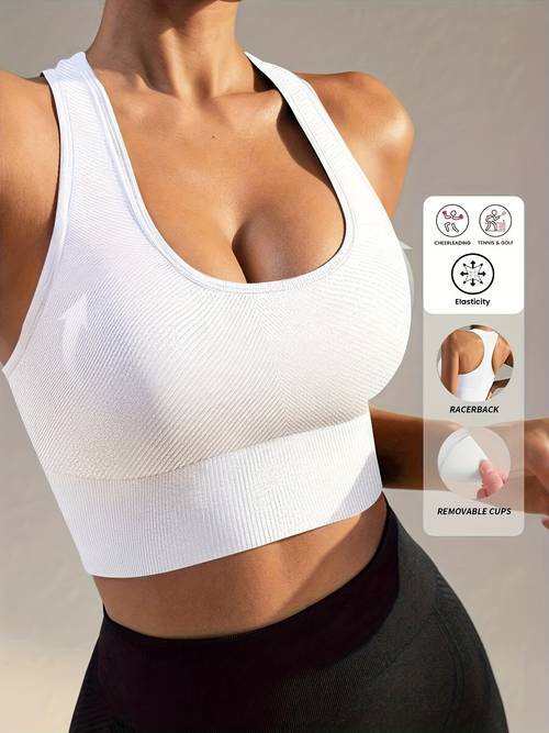 1 high quality womens bra yoga fitness running crop be as a jacket style gift
