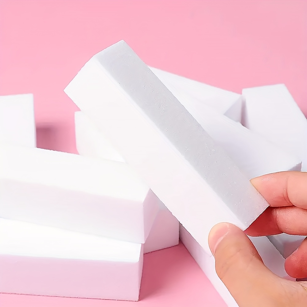 10pcs Square Soft Sponge Rectangular Nail Files