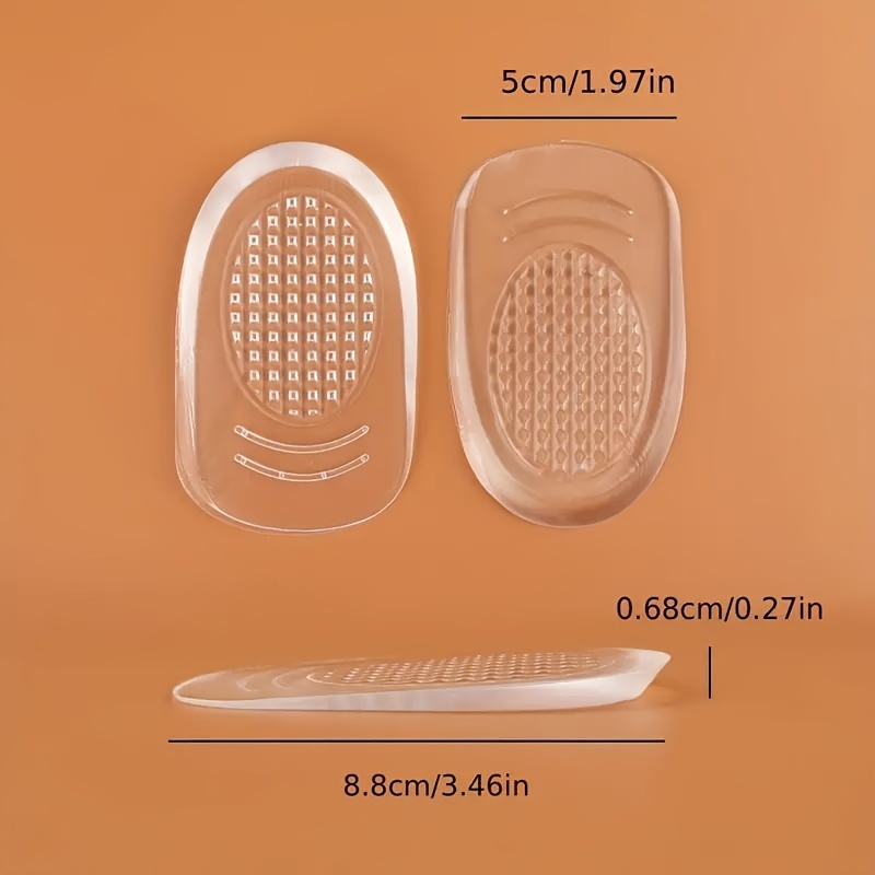 Image of 1 Pair Of Heel Pads To Prevent Slipping And Chafing In High Heels
