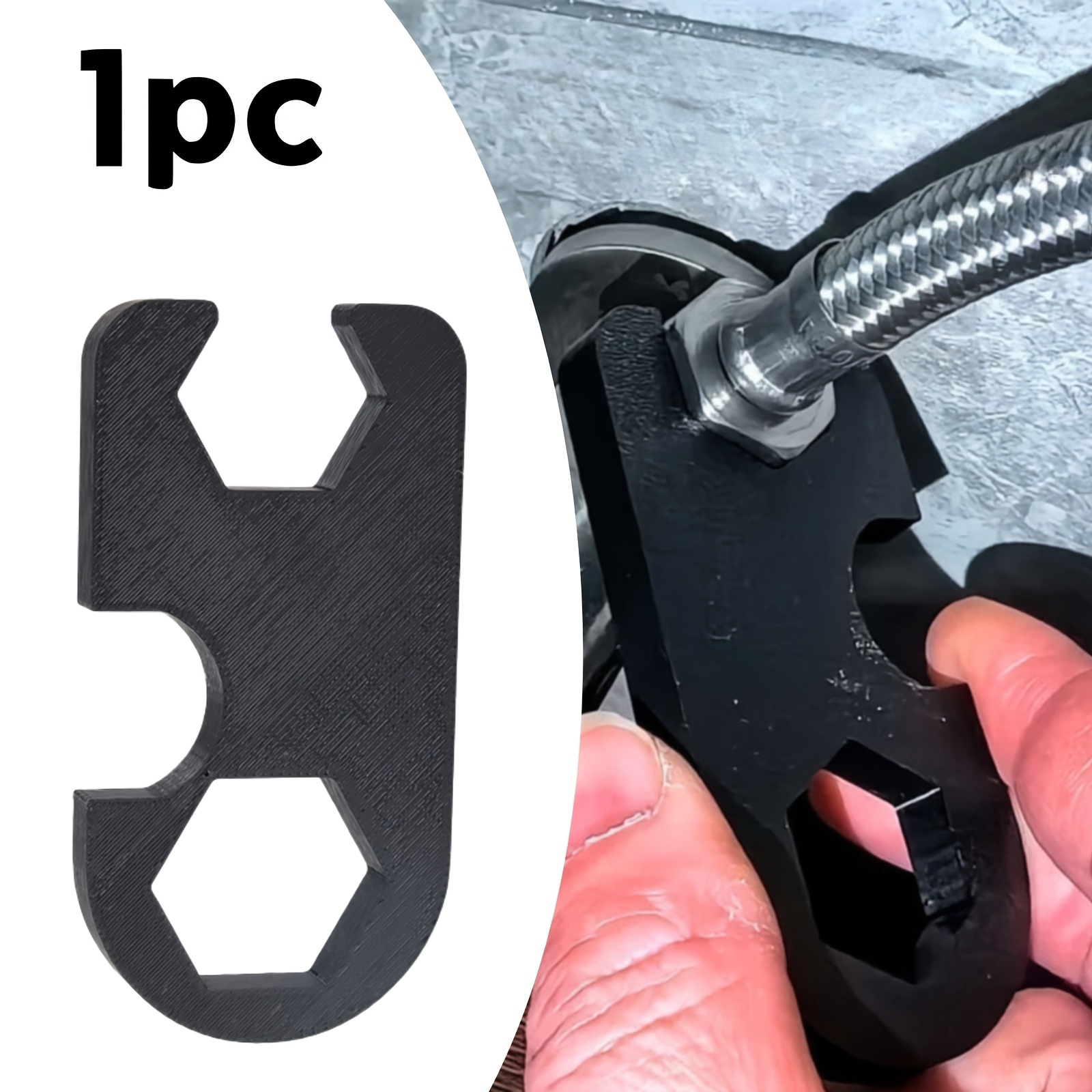 TEMU 1 pièce Mini clé à cliquet fine à bec de pour vaporeur de carburant, légère, s' aux espaces étroits sous l'évier, rangement facile