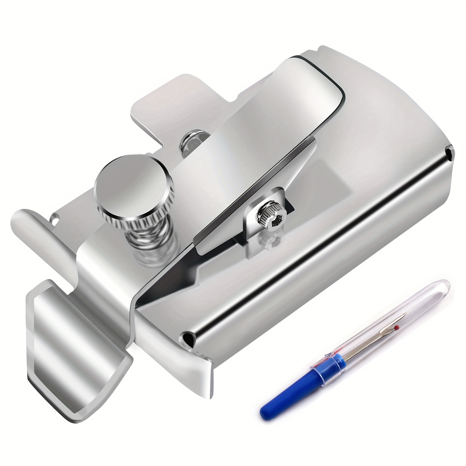 Yukk Sewing G-0004 1 Multifunctional Sewing Machine Magnetic Seam Guide & Thread Cutter, Suitable For Most Sewing Machines, Bottom Strong