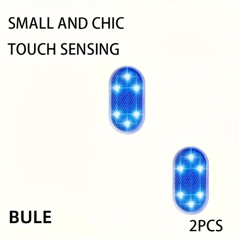 HOtu 2pcs/4pcs, Luces LED Táctiles Brillantes - Mini Luces Recargables USB con Efectos de Colores, Ideales para Decoración del Hogar e Iluminación Ambiental | Luz Moderna Mini | Luz LED Recargable - Imagen 4