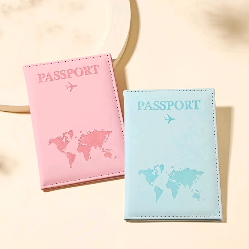 Image of 2pcs Passport Cover Passport Protector Passport Holder For International Travel, For Couples