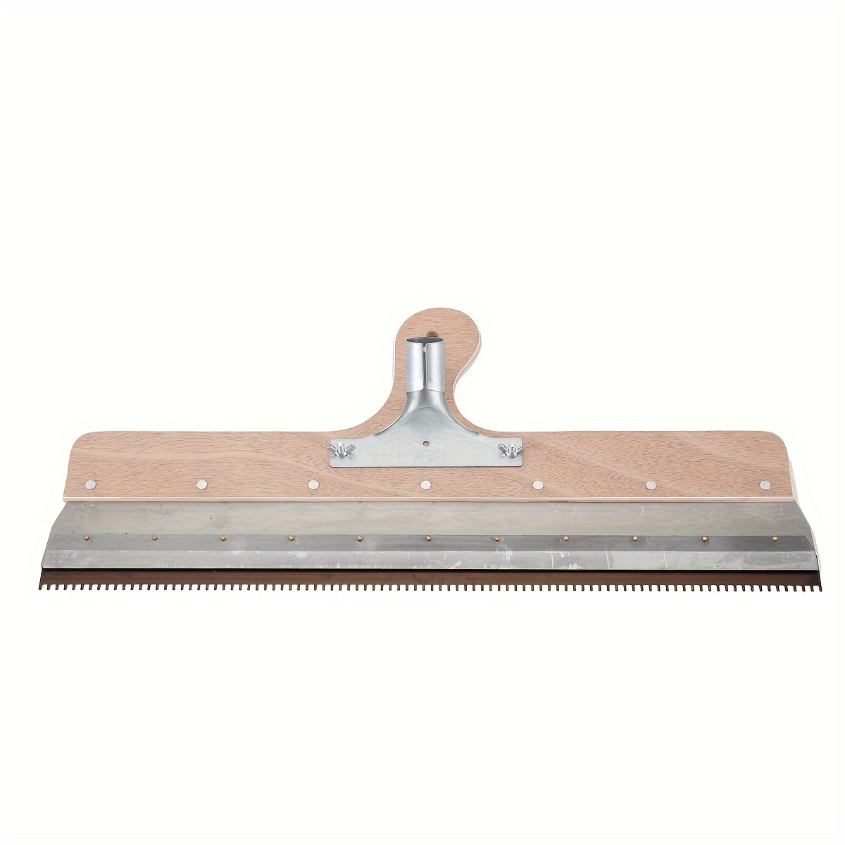 TEMU Large Area Rake, Standing Rake Toothed With Plug-in Device, Surface Spatula, Standing Rake Large Area Rake 560 Mm Standing Rake Surface Rake
