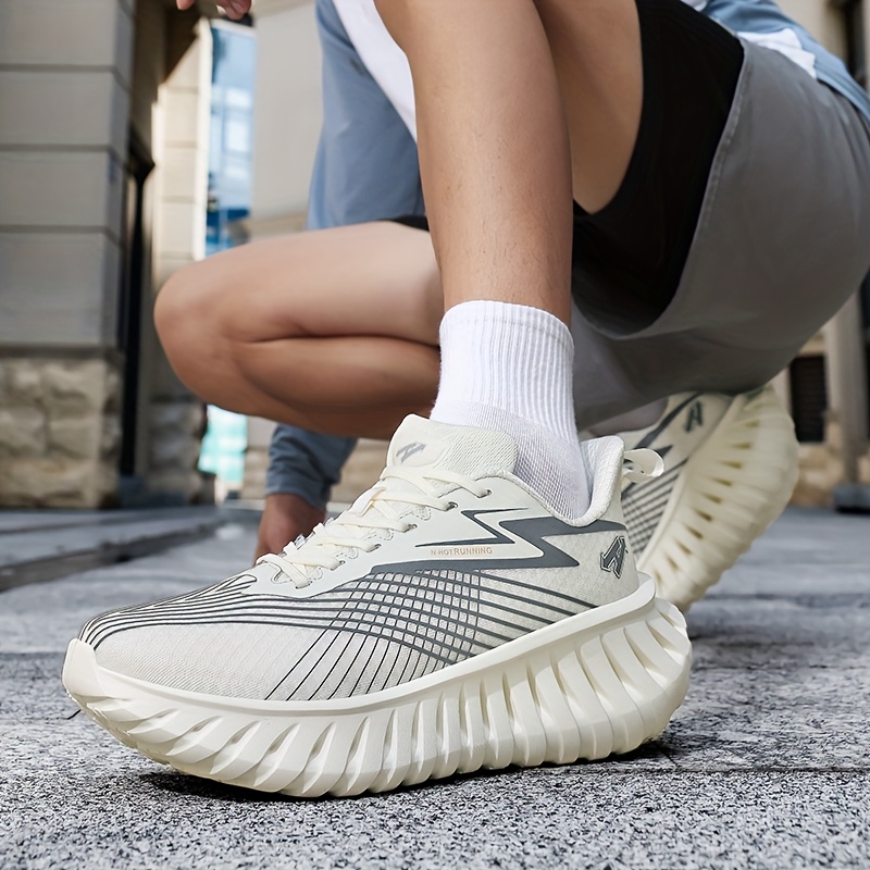 Men's Fashion Sneakers, Breathable Mesh Casual Shoes