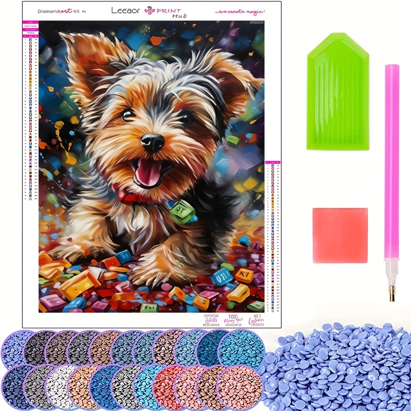 

Diamond Art Pet Dog Series 2024 Full Diamond Mosaic 5d Diy Stitch Kit Diamond Art Home Decor