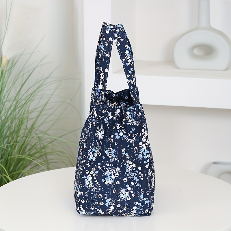 new fashionable printed nylon fabric tote bag lunch bag Temu