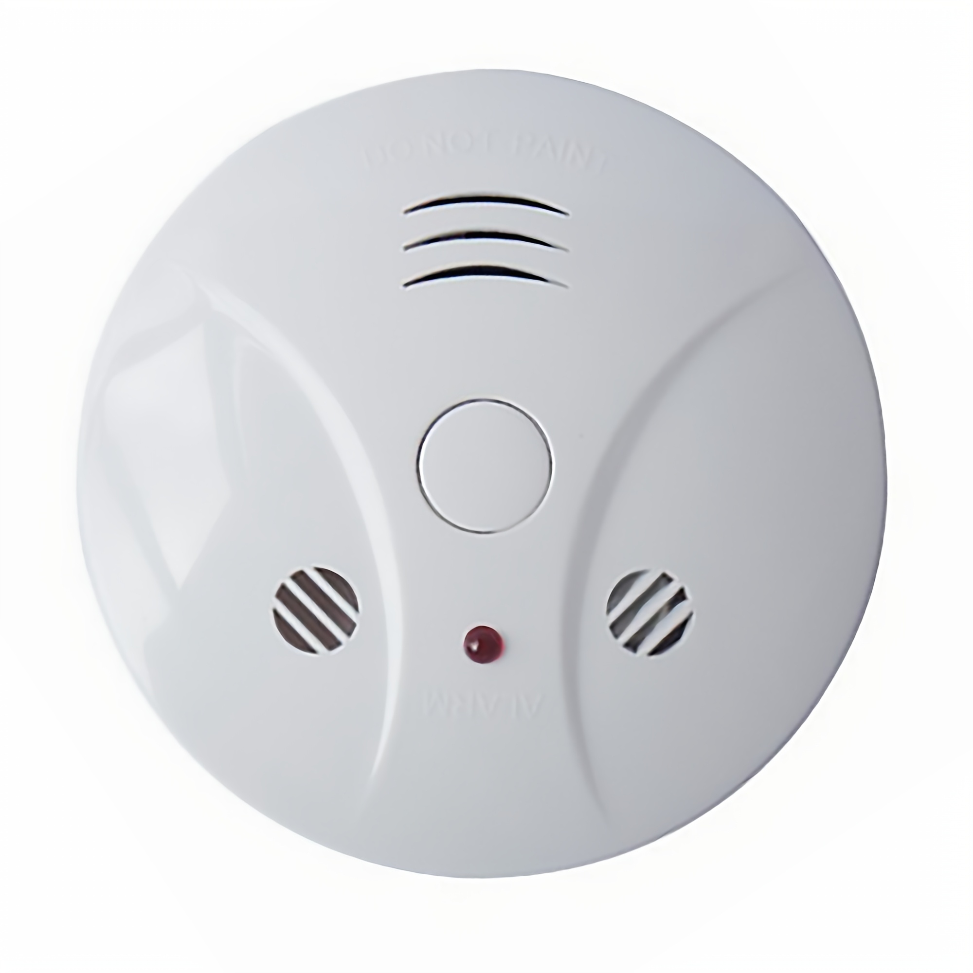 TEMU 1pc Smoke Alarm Detector, Indoor Home Security Smoke Alarm Sensing Smoke Alarm Independent Photoelectric Sensor Detector, Sound And Light Alarm