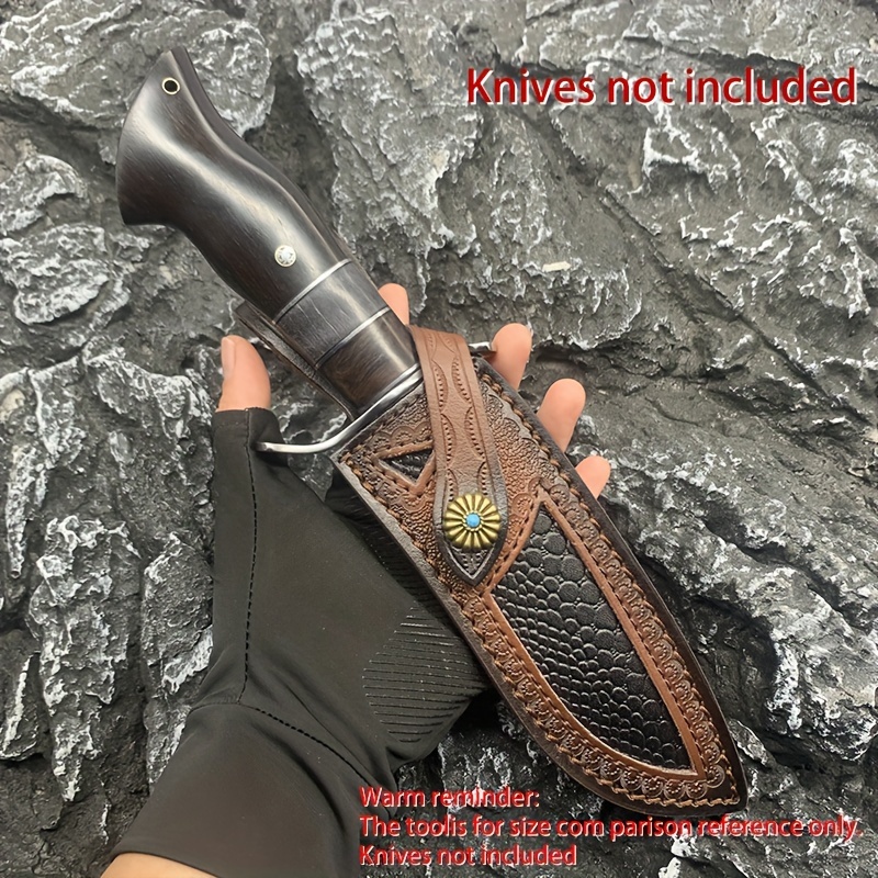 

Outdoor Camping Knife Cover - Survival Camping Sheath (excluding Knives)