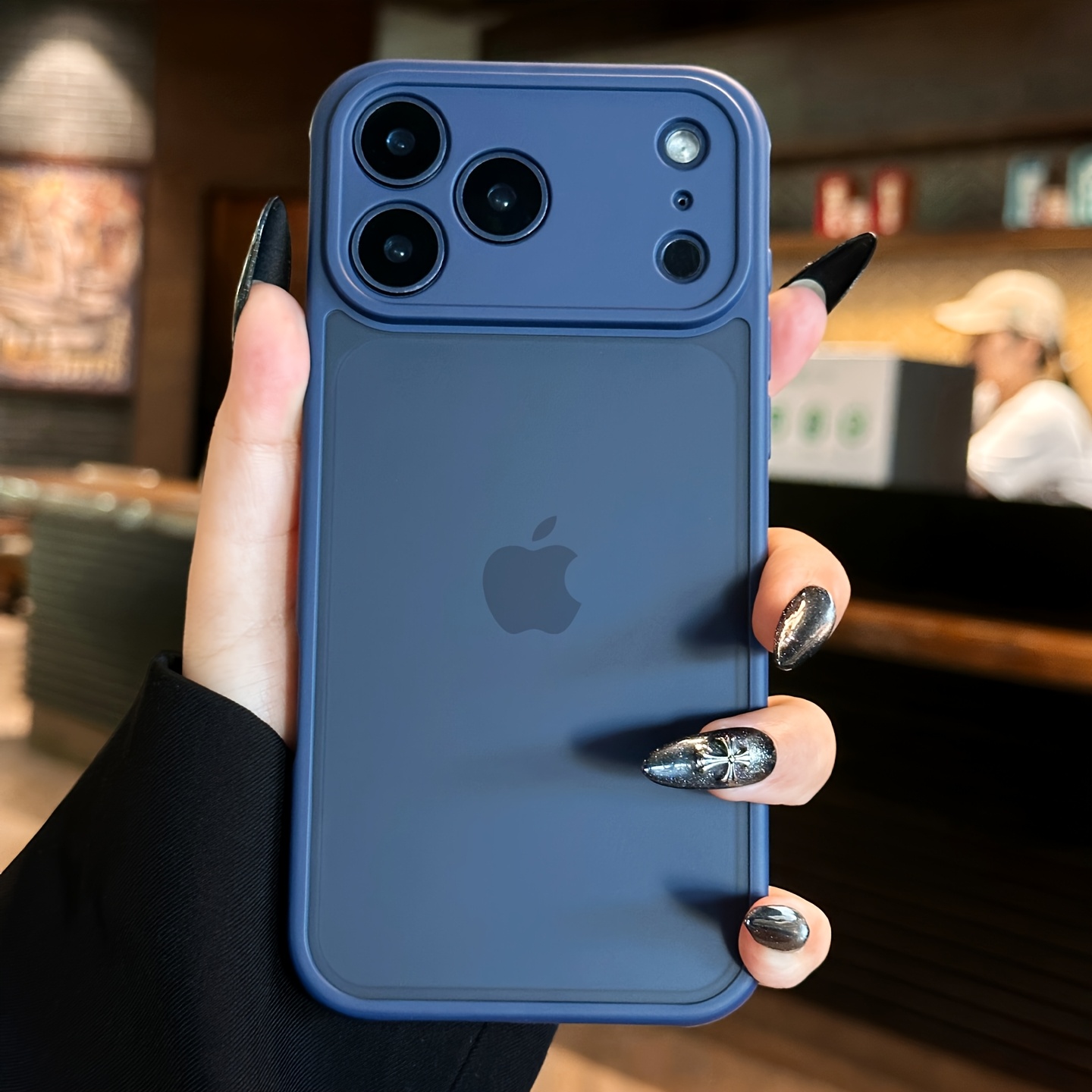 E-shop Handyhülle: Hochwertige matte durchscheinende Schockschutz-Hülle für iPhone 17 Pro Max, 17 Pro, 16, 15, 14, 13 Pro Air – Minimalistisches Design