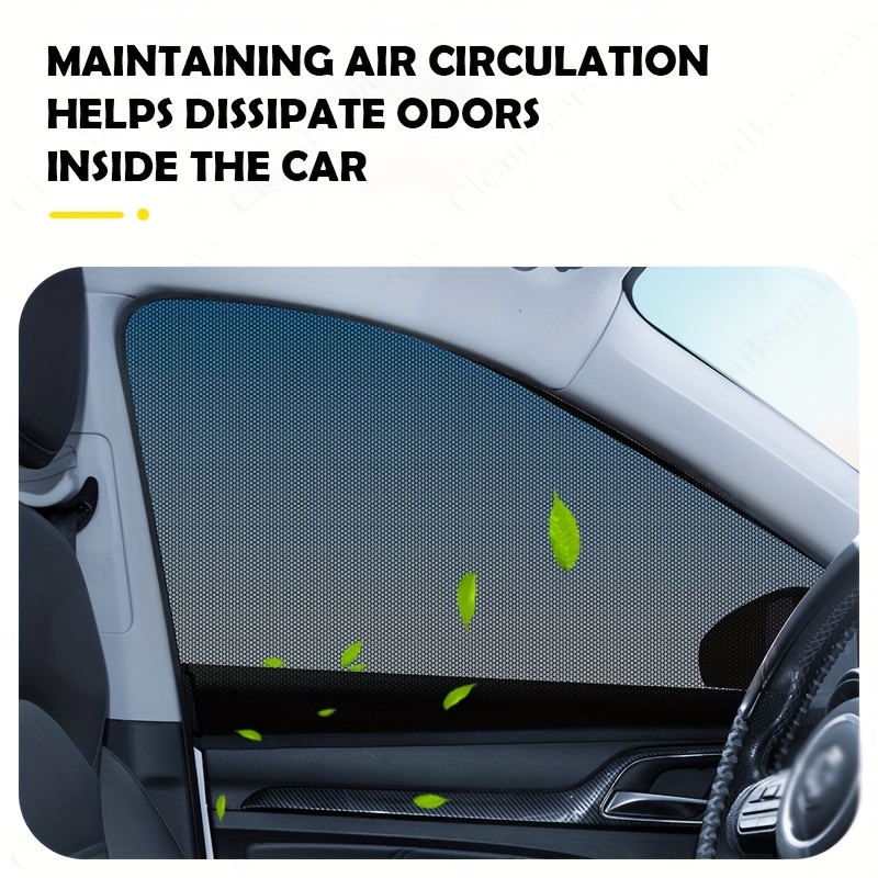 Car Side Rear Sun Shade With UV Rays Protection, Fit Most Of Vehicle