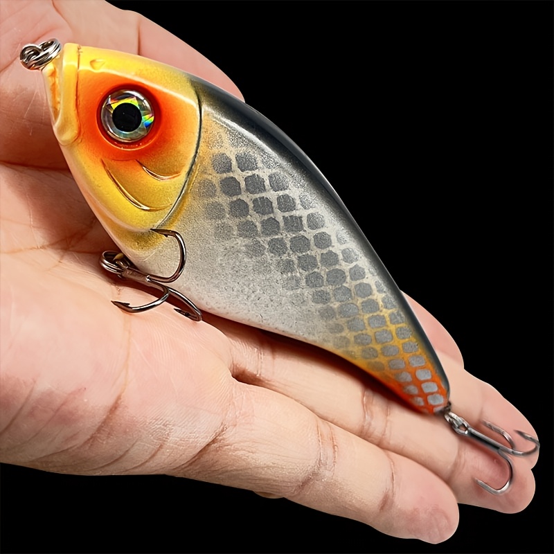 Image of 1pc Lifelike 36g Sinking Hard Bait For Freshwater & Saltwater Fishing - Versatile For , Trout, Salmon & More