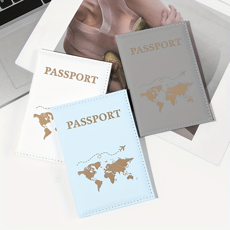 1pc Multi Functional Map Travel Passport Case, Passport Protection Case, Travel Credit Card Cover, ID Card And Document Passport Protection Case