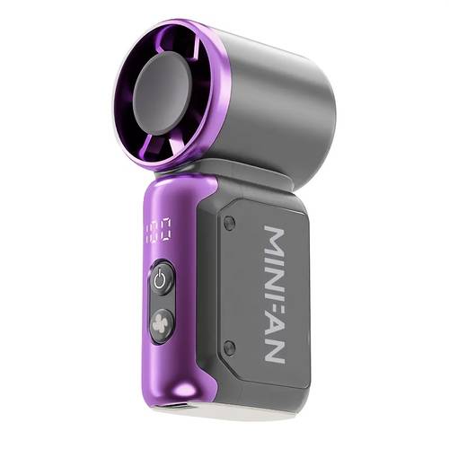 2026 new mini small fan handheld portable silent mini blade less electric fan rechargeable pocket personal fan suitable for outdoor use travel accessory