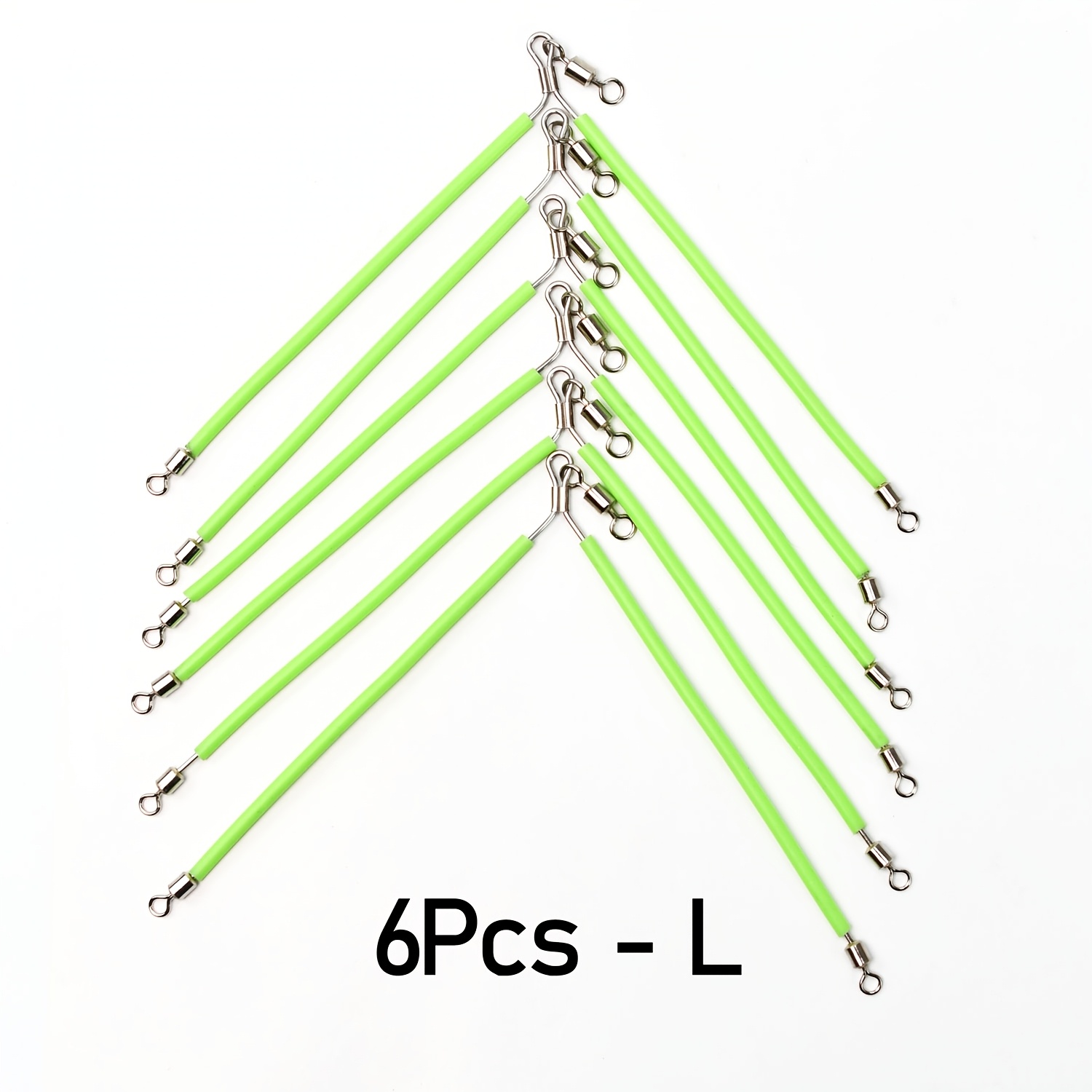 Image of Stainless Steel Anti Reusable Fishing Balance Connector With Swivel Hook Lure