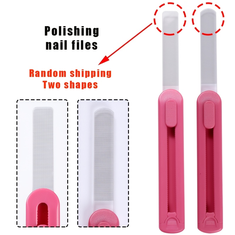 TEMU 1 pièce Lime à ongles nano, de polissage pour ongles, outil de ponçage pour ongles, convient pour le nail art délicat, et le retrait d'ongles,