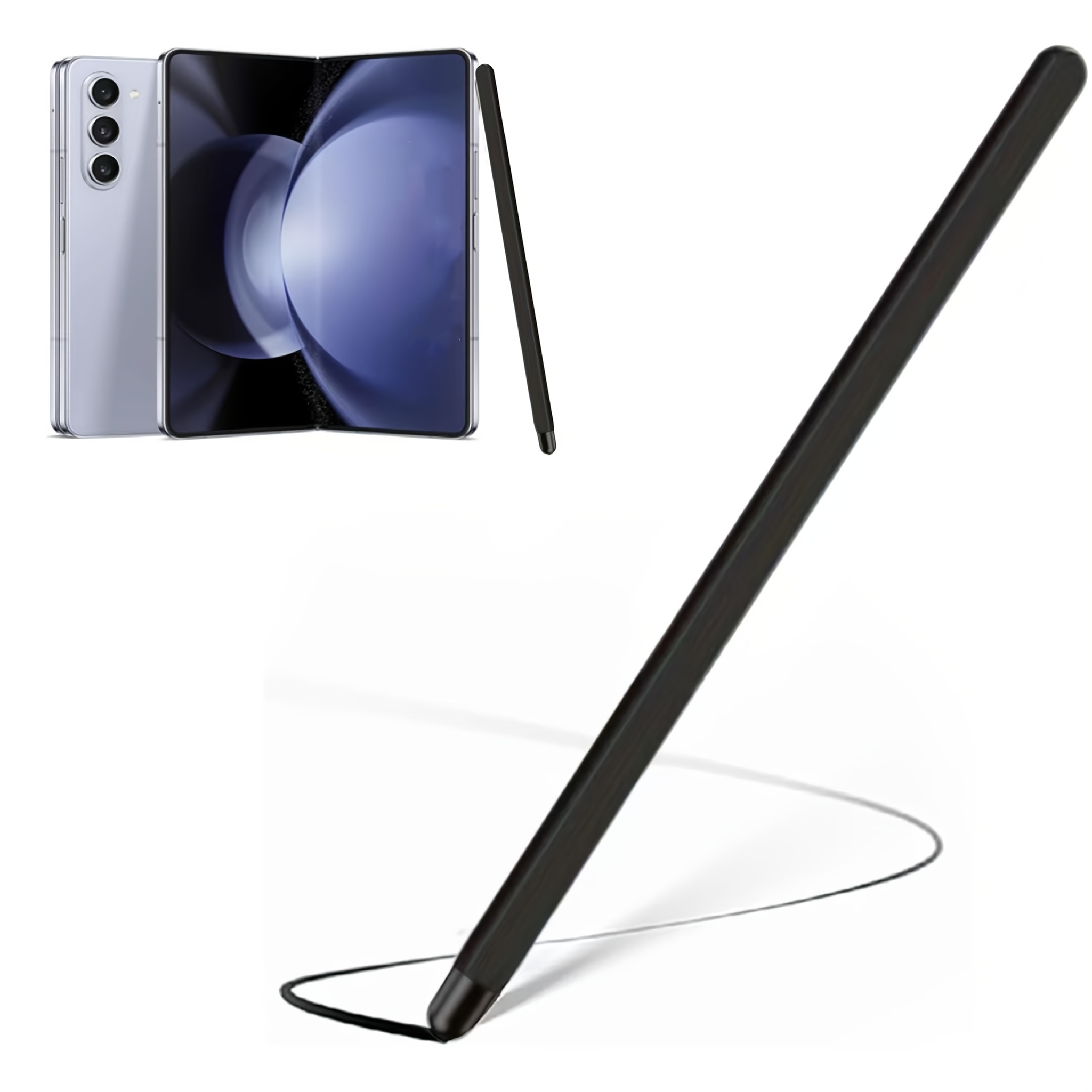 

Compatible Z Fold 5 6 Stylus, No Wireless & High Sensitive & Tip Touch Screen Luxury Stylus For Z Fold 6 Black