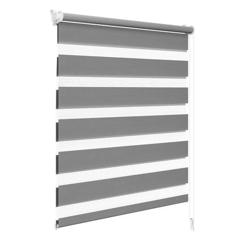 1pc double roller blinds blackout roller blinds no drilling required zebra blinds side pull double roller blinds sun protection heat insulation semi transparent light control privacy protection home decor suitable for bedrooms