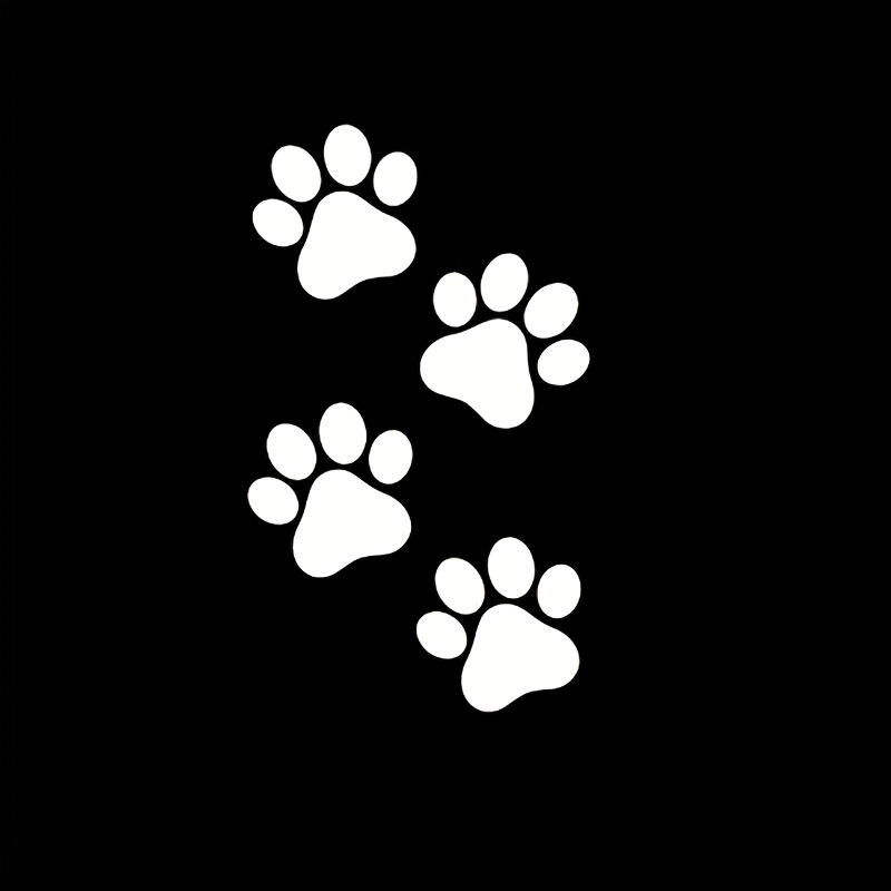Cute Dog Paw Car Decals Stickers Vinyl | Shopee Philippines