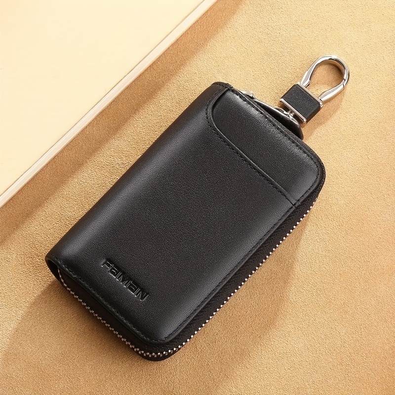 TEMU 傷やホコリから保護するキーケース。カード付きホルダー。鍵やカードのための大容量収納。通勤に最適
