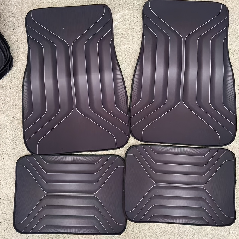 car floor mats 2  4pcs set with geometric       scheme made of modern   suitable for car  