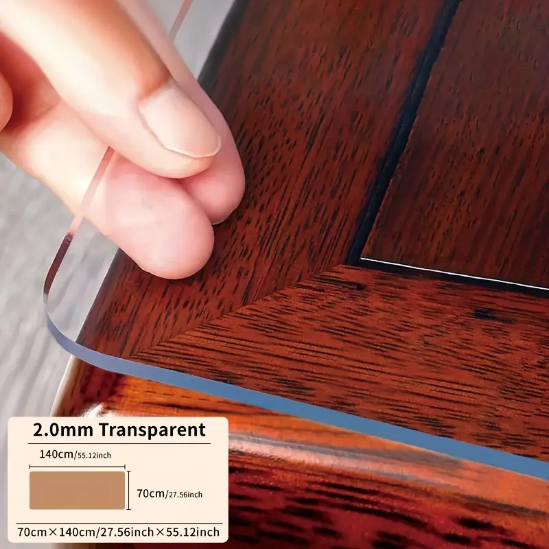 pvc 2 0 mm dicke transparente tischdecke transparente