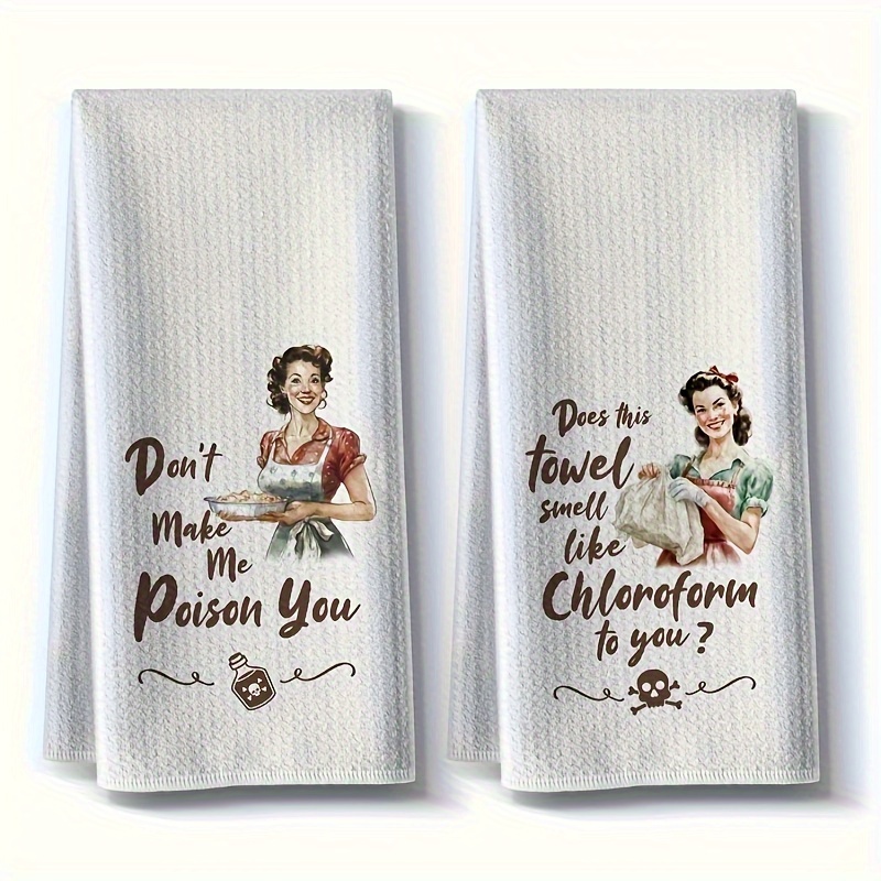 TEMU 2- Towels: Dish Cloths, For New And Housewarming Parties, , 16x24
