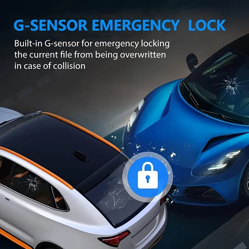 dash cam with dual cameras night sensor and motion detection Product details 2