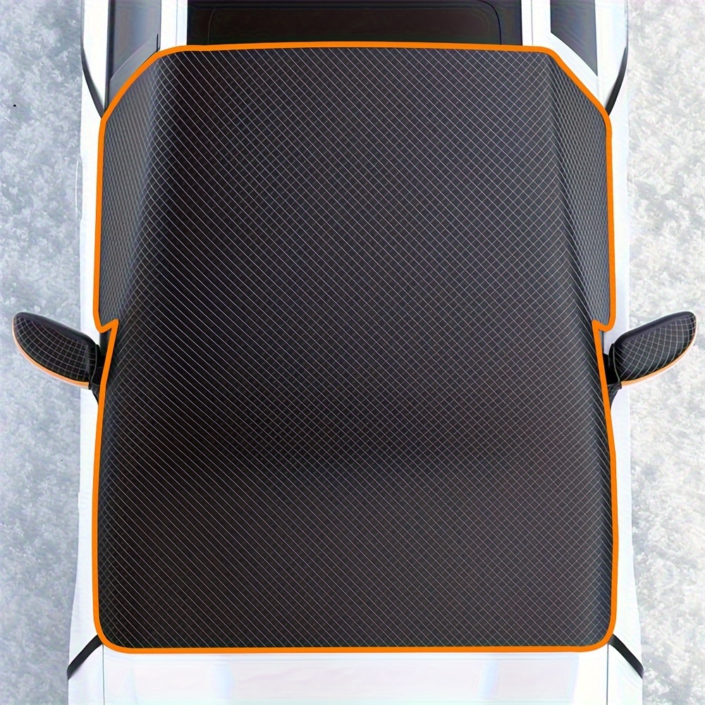 

Universal Snow For All , Front Windshield With High Quality Oxford Cloth Snow , Snow And Sun, Equipped With 6 Magnets. Car Sun Visor And , Front Heat . Sunshade And Snow Made Of Oxford Cloth.