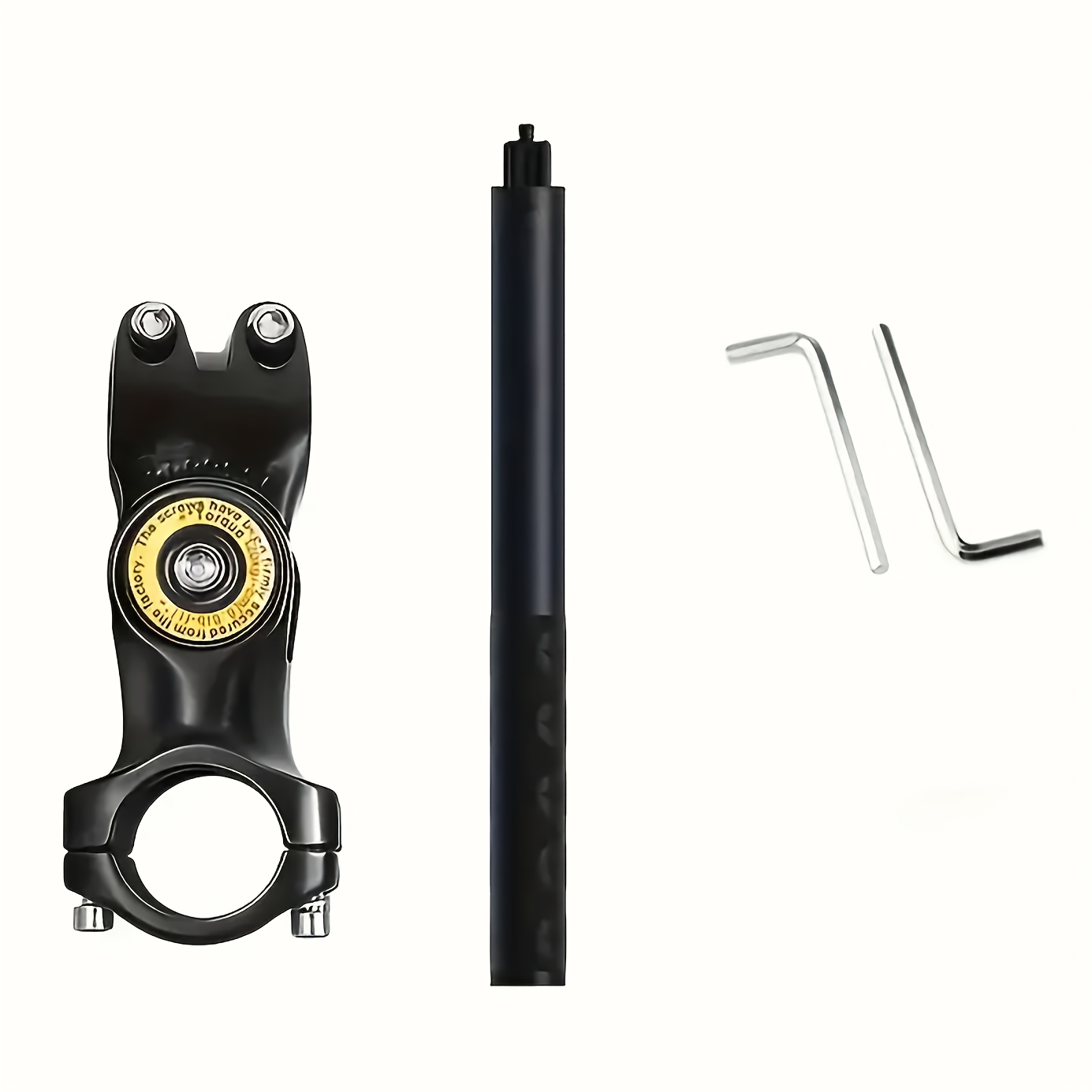 TEMU Aluminum Alloy U- Handlebar Clamp - Universal Camera Mount For , 3 Sports Cameras, Phones - Durable, Ideal For Motorcycle, Bicycle, Christmas