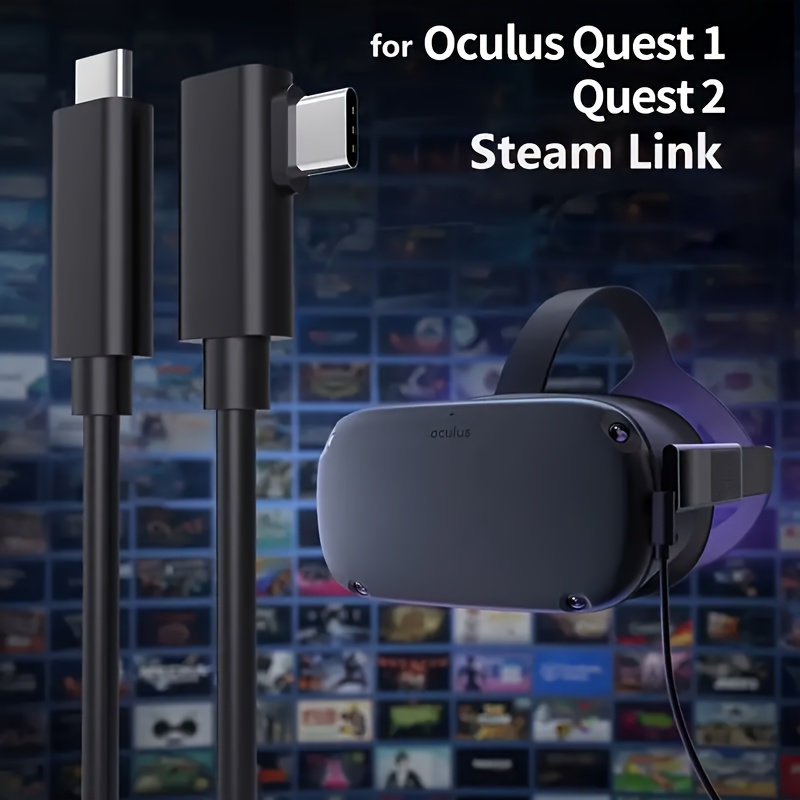 Cable USB3.2 De 3.05 Metros/4.88 Metros Para Oculus Quest 3/2/1/pro Para  Steam VR, Juegos De PC Y Carga, Transferencia De Datos De Alta Velocidad Y  Ca