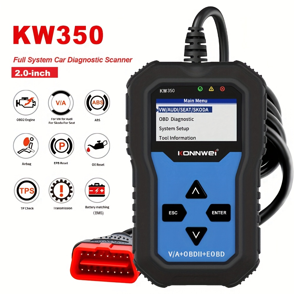 for vw for   for   seat series   12v obdii car fault detector full function vehicle fault   instrument auto scan tools code reader Product details 1