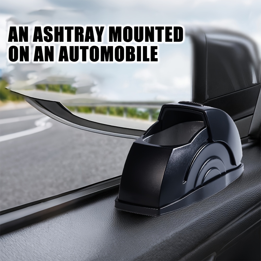 car ashtray convenient ash storage with a key to open   to prevent ash flying car supplies ashtray suitable for car window ash storage compact and durable is a   for gifts