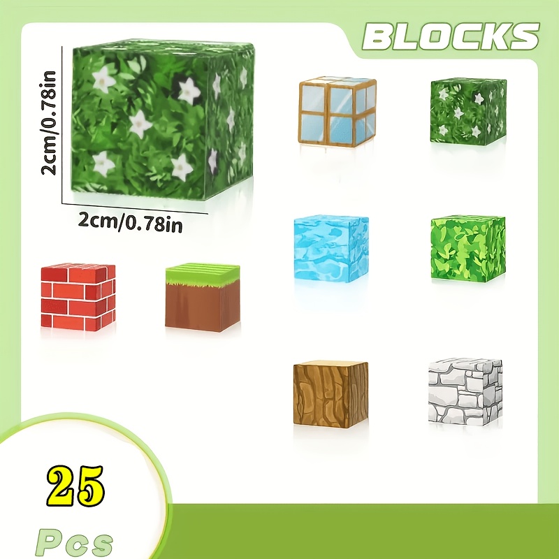 TEMU Magnetic Building Blocks Suitable For - Stem With Thick Abs Blocks, Magnetic Connectors & Free Diy, Durable Suitable For Birthdays, Christmas