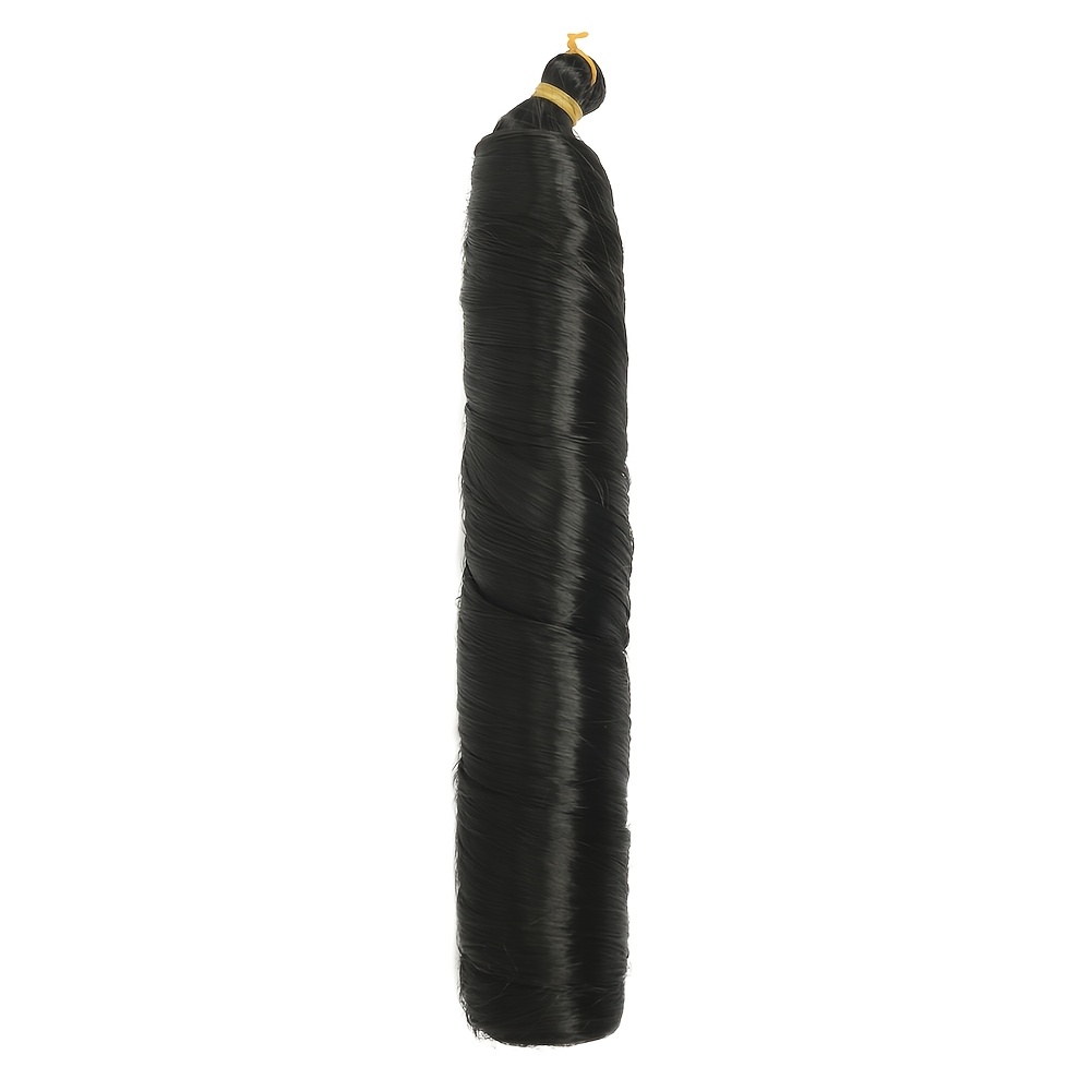 TEMU Cheveux tressés boucles 20 pouces, 1 paquet, ondulées espagnoles pré-étirées, lâches, boucles douces, extensions de cheveux synthétiques pour